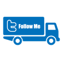  ,   , twitter, truck, transportation, follow me 128x128