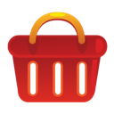   ,  , shopping basket, ecommerce 128x128