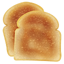  , , , toast, food, bread 128x128