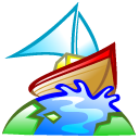  , , , , world, earth, browser, boat 128x128