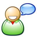  , , , , , user, talk, happy, forum, chat 128x128