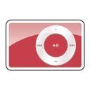  , , shuffle, red, ipod 128x128
