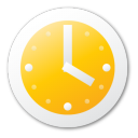  ', , yellow, clock'